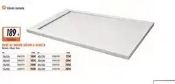 Obramat Base de duche válvula oculta promoção