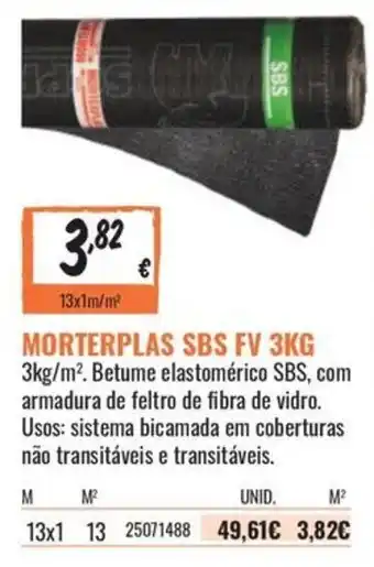 Morterplas Sbs Fv 3kg