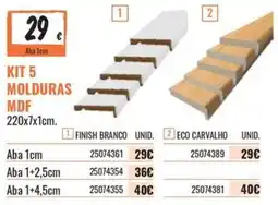 Obramat Kit 5 molduras mdf promoção