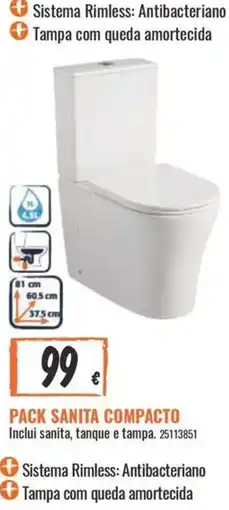 Obramat Pack sanita compacto promoção