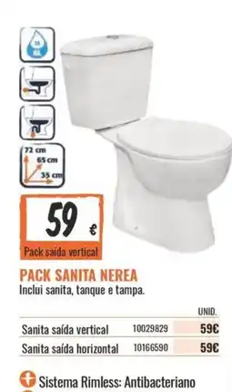 Obramat Pack sanita nerea promoção