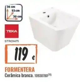 Obramat Formentera cerâmica branca promoção