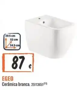 Obramat Egeo cerâmica branca promoção