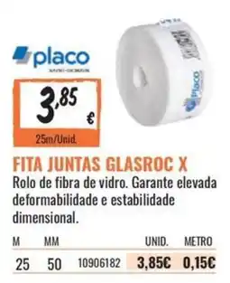 Obramat Fita juntas glasroc x placo promoção