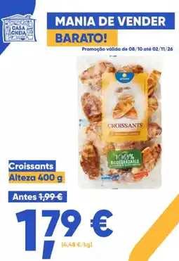 Casa Cheia Croissants Alteza promoção