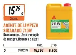 Obramat Agente de limpeza sikagard 715w promoção