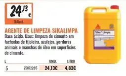 Obramat Agente de limpeza sikalimpa promoção