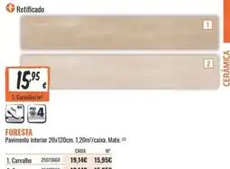 Obramat Foresta Pavimento interior promoção