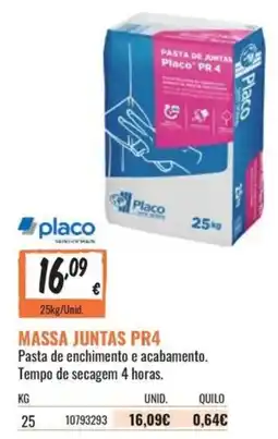 Obramat Massa juntas pr4 placo promoção