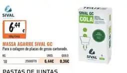 Obramat massa agarre sival gc promoção