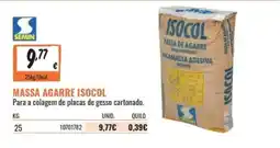 Obramat massa agarre isocol promoção