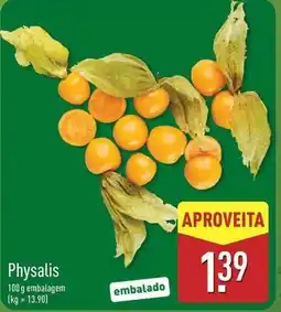 ALDI Physalis promoção