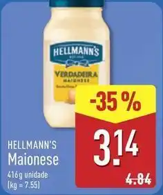 ALDI Hellmann's - maionese promoção