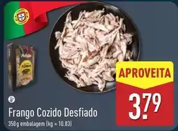 ALDI Frango cozido desfiado promoção