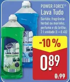 ALDI Lava tudo promoção