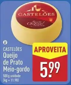 ALDI Castelões - queijo de prato promoção