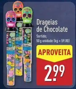 ALDI Drageias de chocolate promoção
