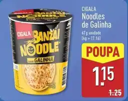 ALDI Cigala - noodles de galinha promoção