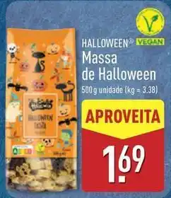 ALDI Massa de halloween promoção