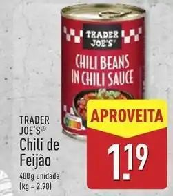 ALDI Chili de feijao promoção