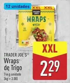 ALDI Xxl - wraps de trigo promoção