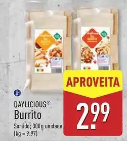 ALDI Burrito promoção
