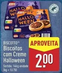 ALDI com - biscotto biscoitos com creme halloween promoção