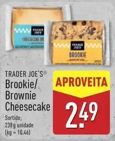 ALDI Brookie/ brownie cheesecake promoção