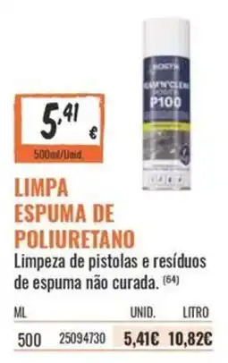 Obramat Limp espuma de poliuretano promoção