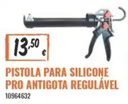 Obramat pistola para silicone pro antigota regulável promoção