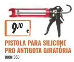 Obramat Pistola para silicone pro antigota giratória promoção