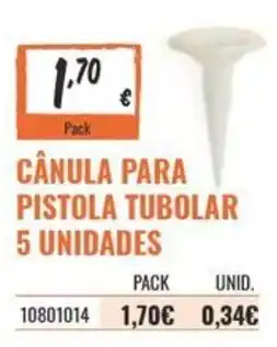 Obramat cânula para pistola tubolar promoção