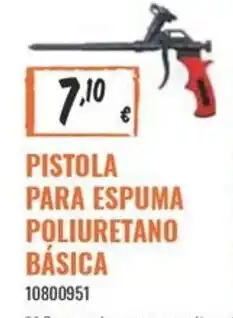 Obramat pistola para espuma poliuretano básica promoção