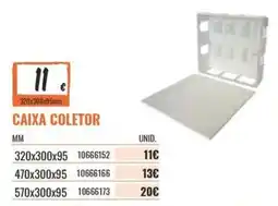 Obramat caixa coletor promoção
