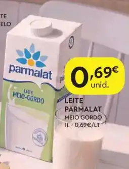 Spar Leite parmalat meio-gordo promoção