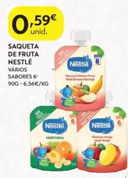 Spar saqueta de fruta nestlé promoção