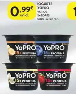 Spar Yopro iogurte vários sabores promoção