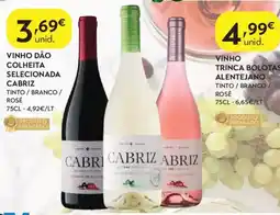 Spar Vinho dão colheita selecionada cabriz tinto / branco / rosé promoção