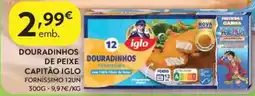 Spar Douradinhos de peixe capitão iglo promoção