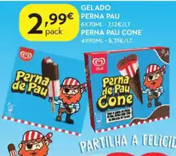Spar Perna de pau promoção