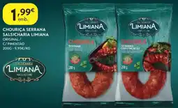 Spar Chouriça serrana salsicharia limiana promoção