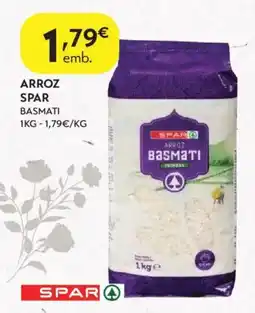 Spar Arroz Spar Basmati promoção