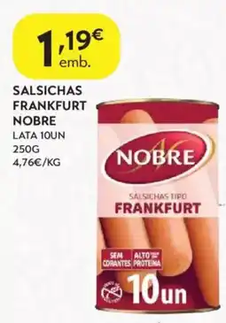 Spar Salsichas frankfurt nobre promoção