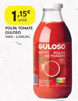 Spar Polpa de tomate guloso promoção