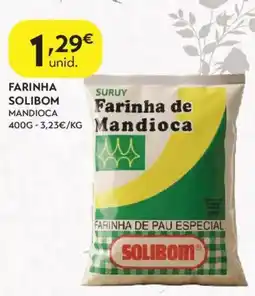 Spar Farinha de mandioca solibom promoção