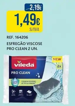 Makro Vileda esfregão viscose pro clean promoção