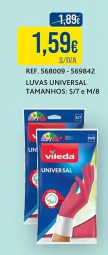 Makro luvas universal vileda promoção