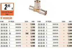 Obramat Tê redução promoção