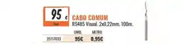Obramat Cabo comum rs485 visual promoção