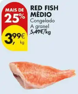 Pingo Doce red fish médio promoção